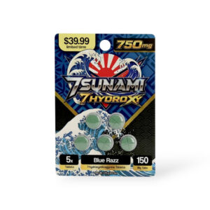 Tsunami 7-Hydroxy 150mg Chewable Blue Razz Tablets