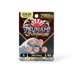 Tsunami 7-Hydroxy 150mg Chewable Wild Cherry Tablets